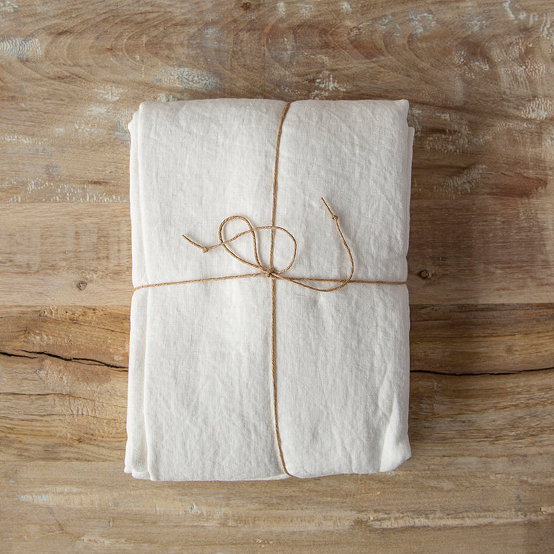 Camino de Mesa Lino Oslo Blanc