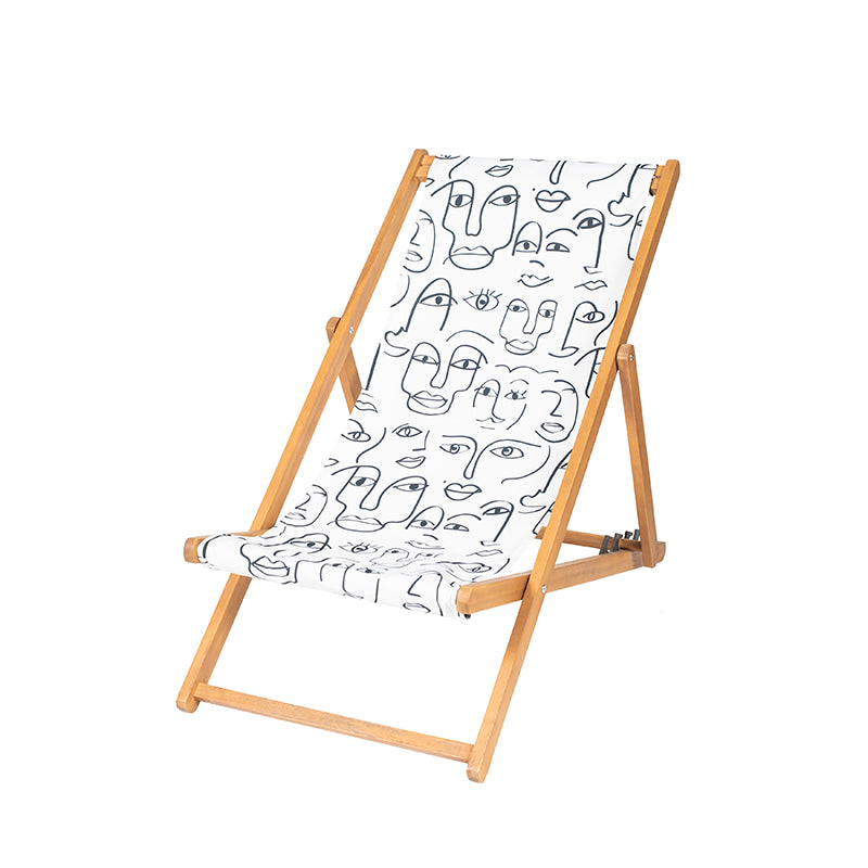 Silla Chiliene Natural con Funda Dakhla Ivoire