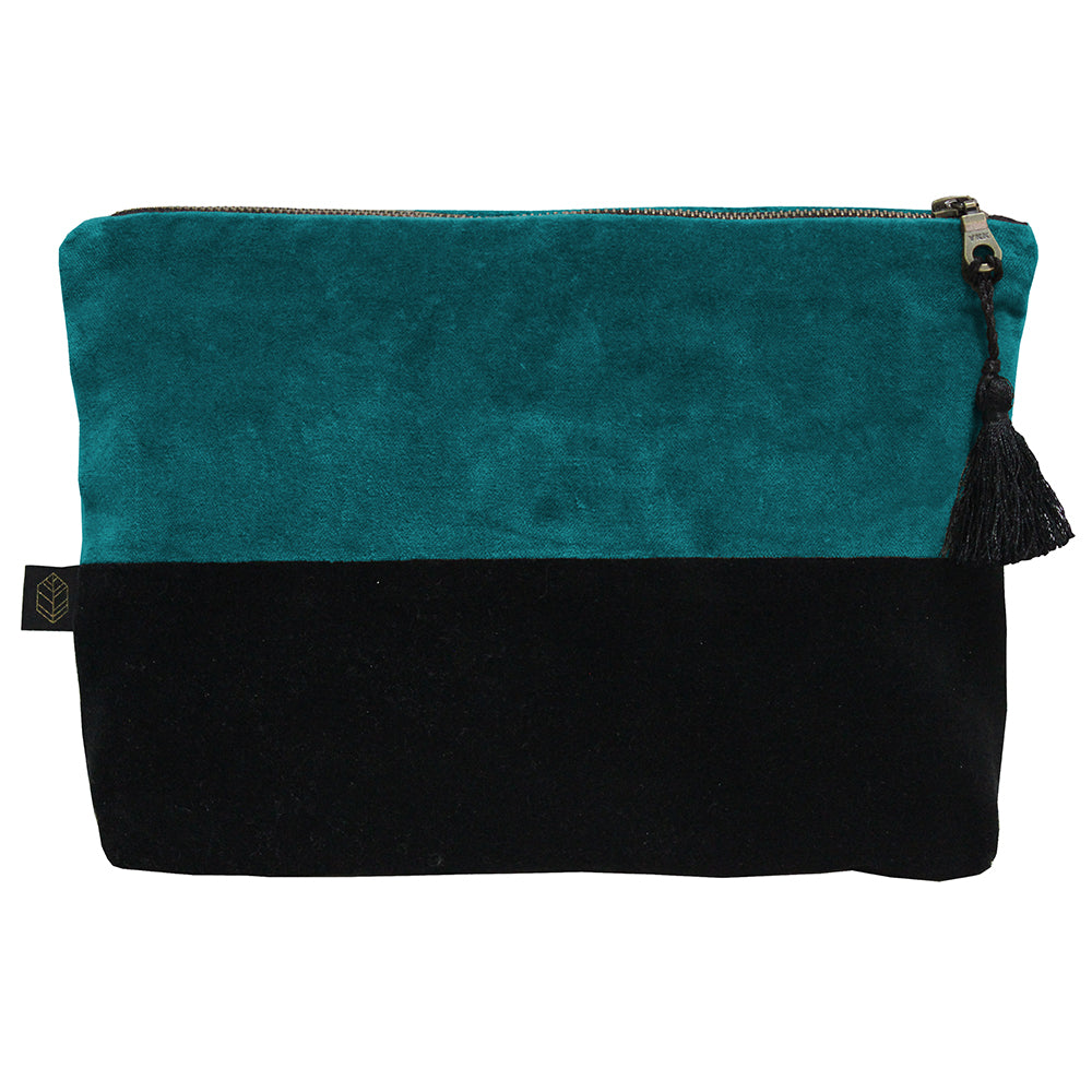 Estuche Pochette Delhi Velvet Crepuscule Large