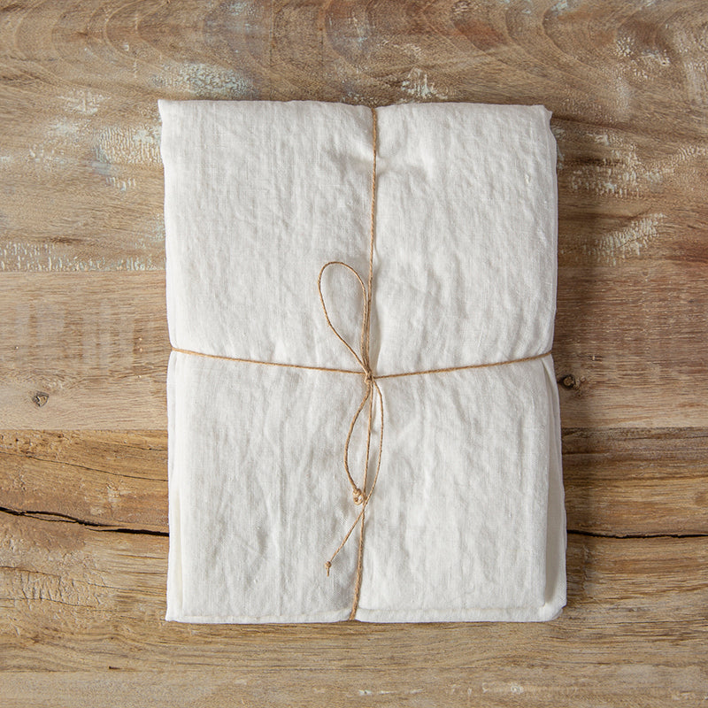 Mantel Lino Oslo Blanc