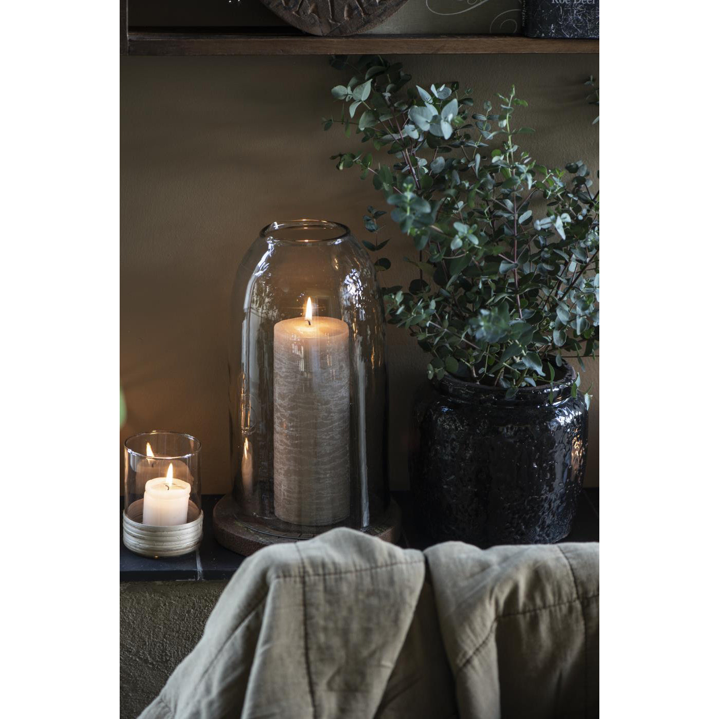 Vela Rústica Lino Ø:7 H:18