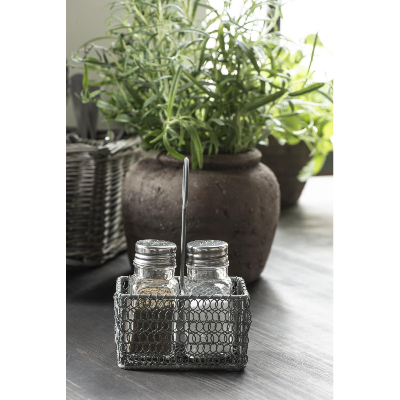 Salero/ Pimientero de Vidrio 1 Unidad