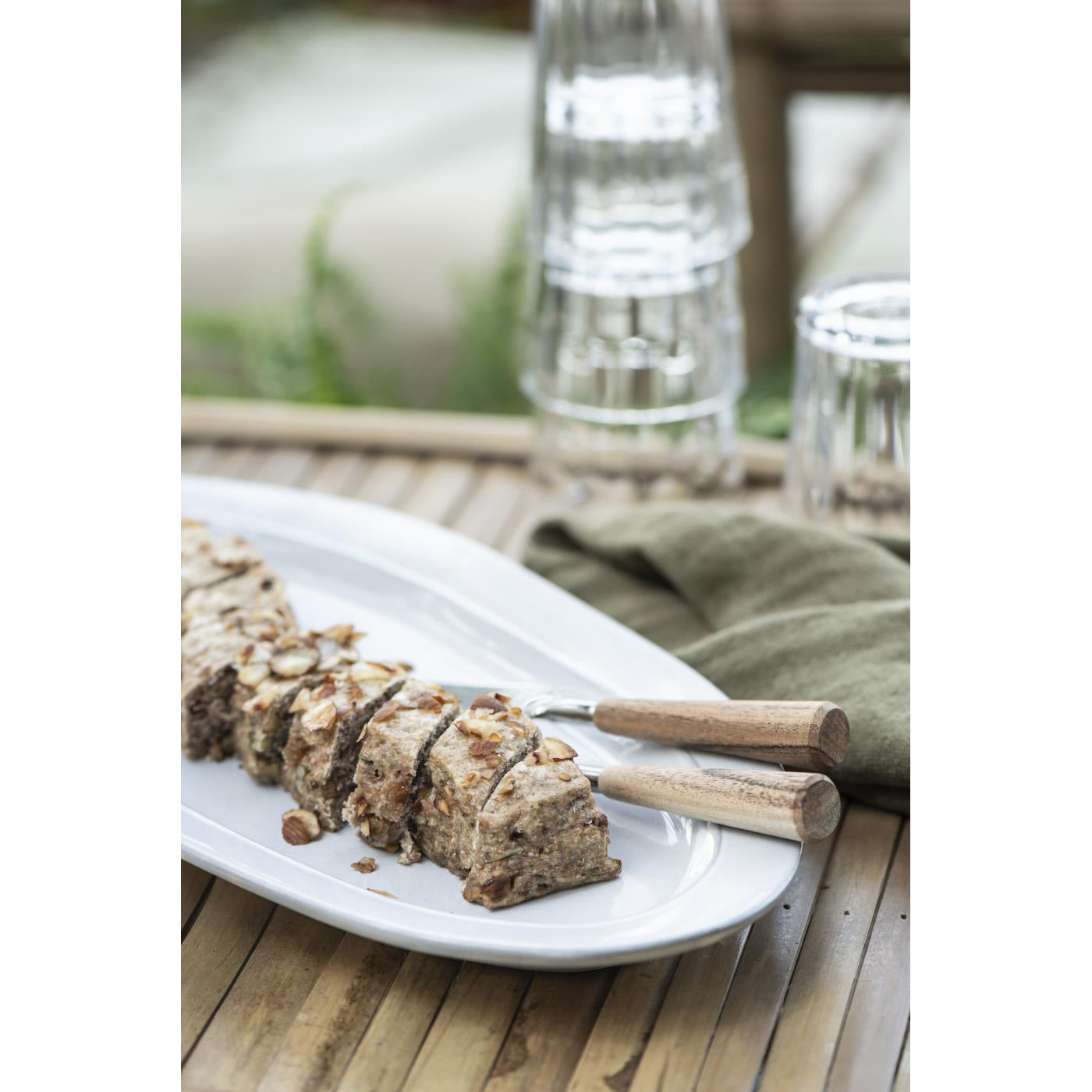 Bandeja Ovalada Dunes Grey