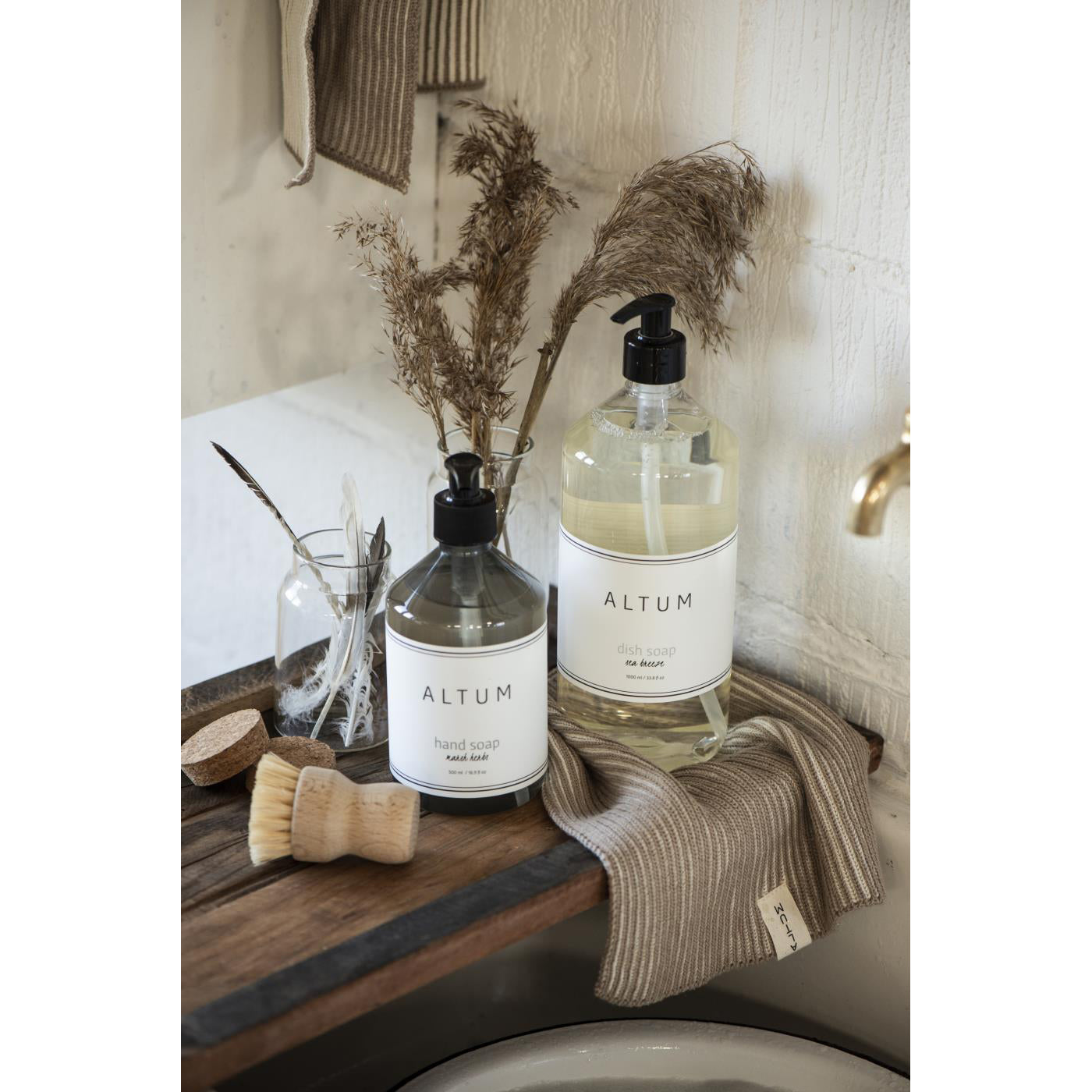 Paño Esponja Baño Altum Beige