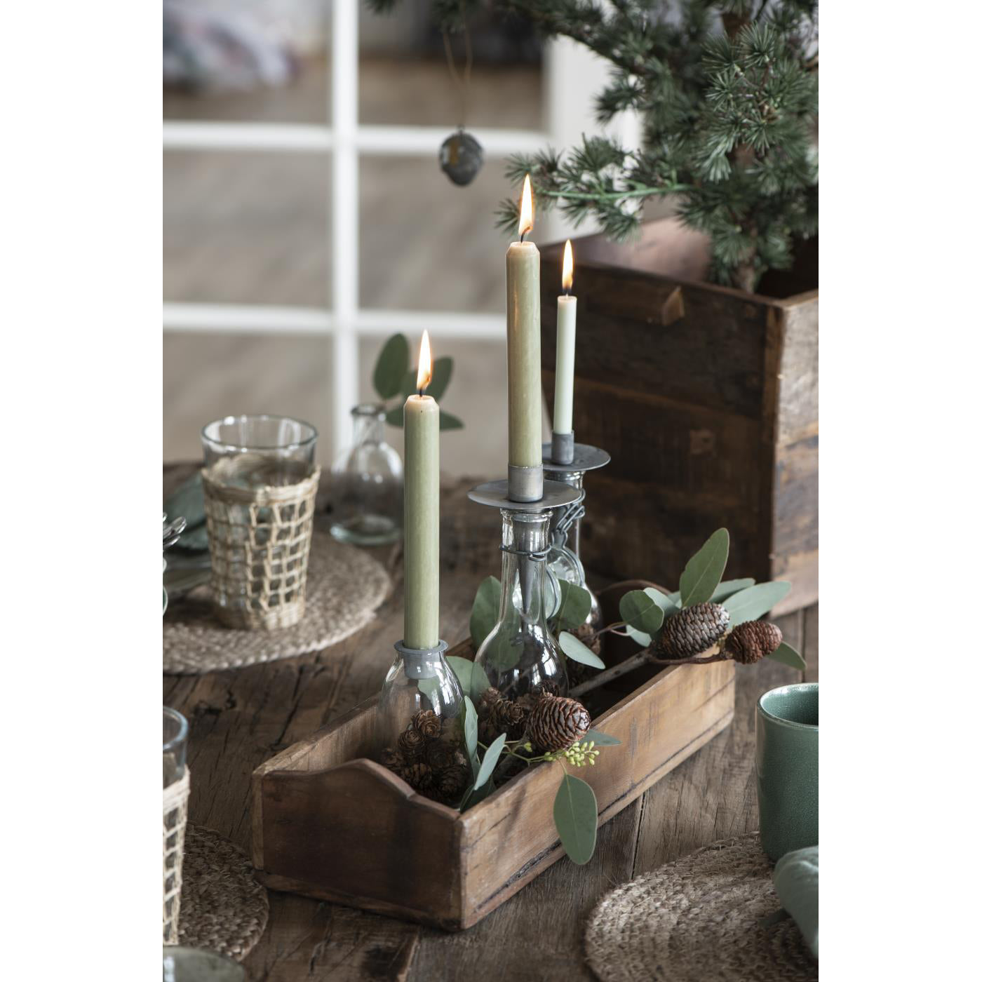 Vela Dinner Kaki Ø:2.2 H:18 cm