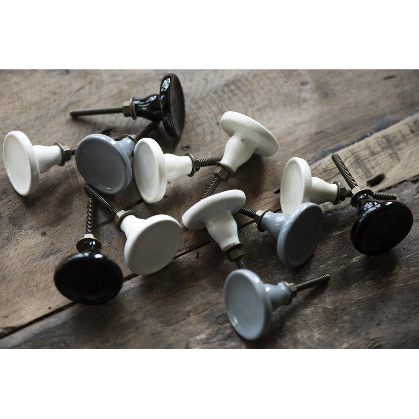 Tirador Cerámica Negro