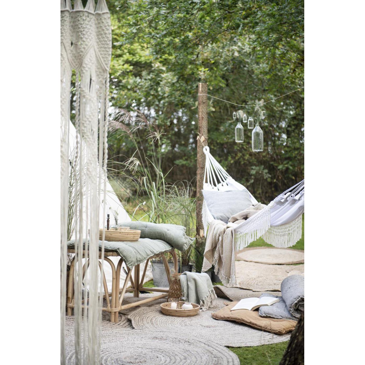 Botella de vidrio con cable 500 ml