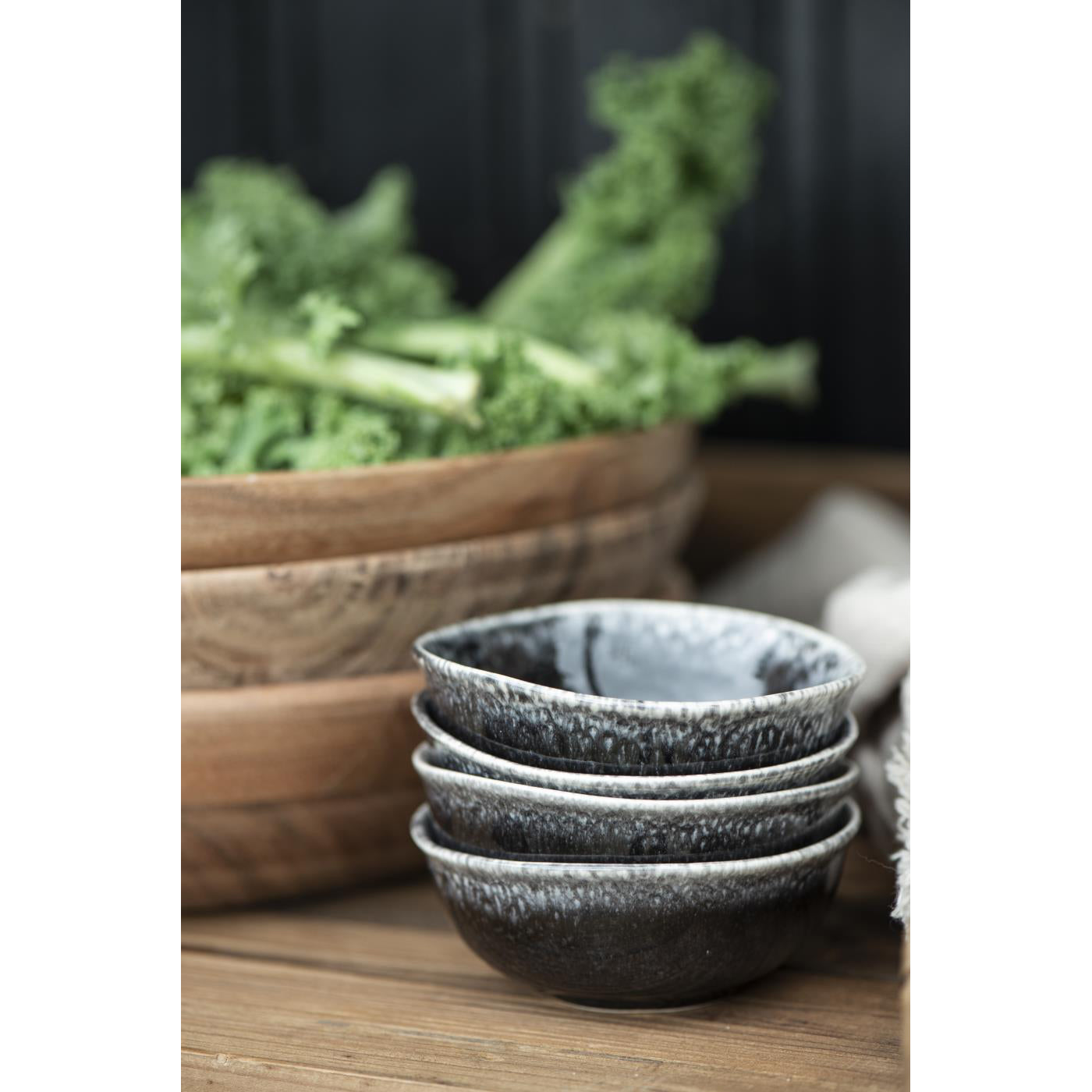 Bowl Dunes Antique Black Small