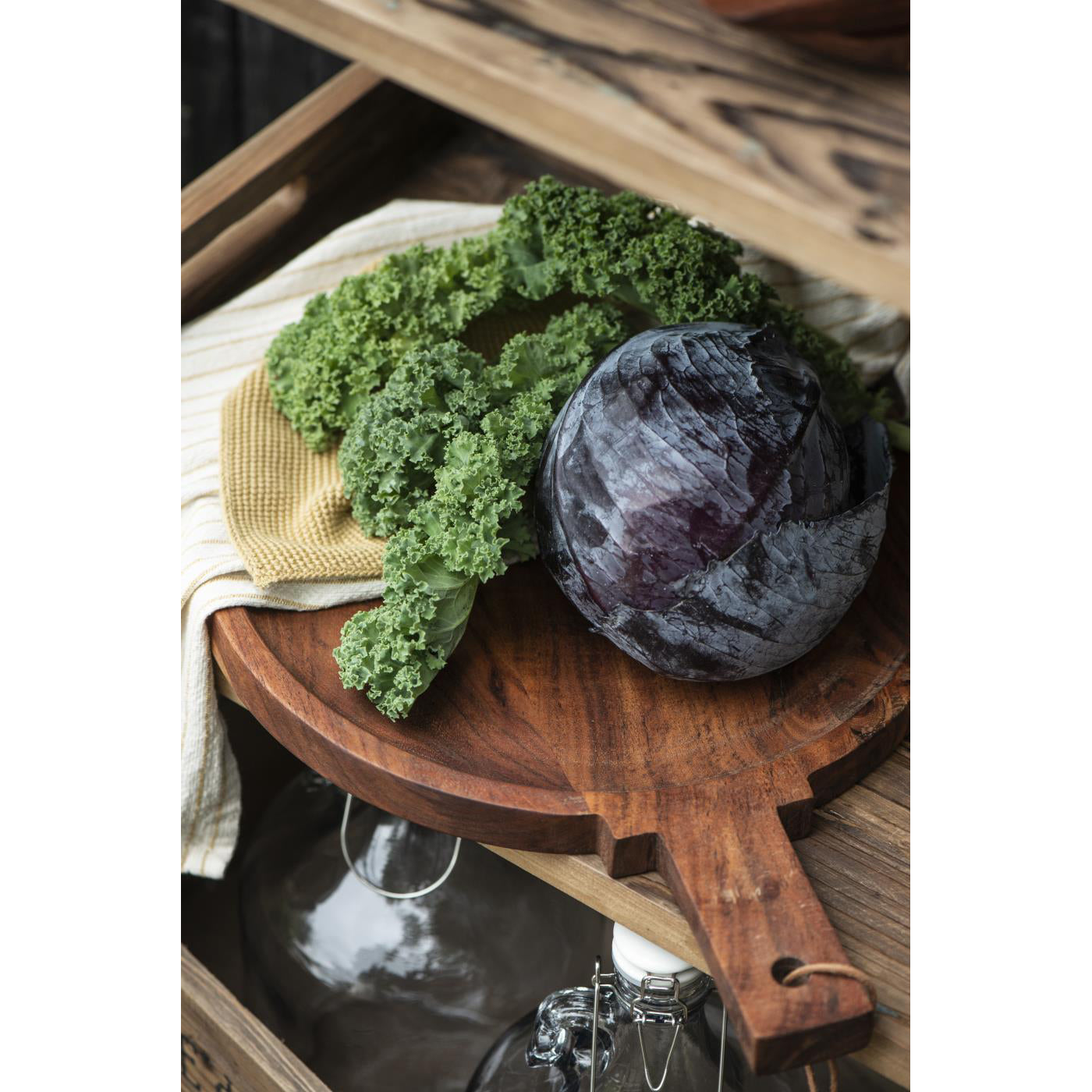 Tabla Aperitivo Madera de Acacia