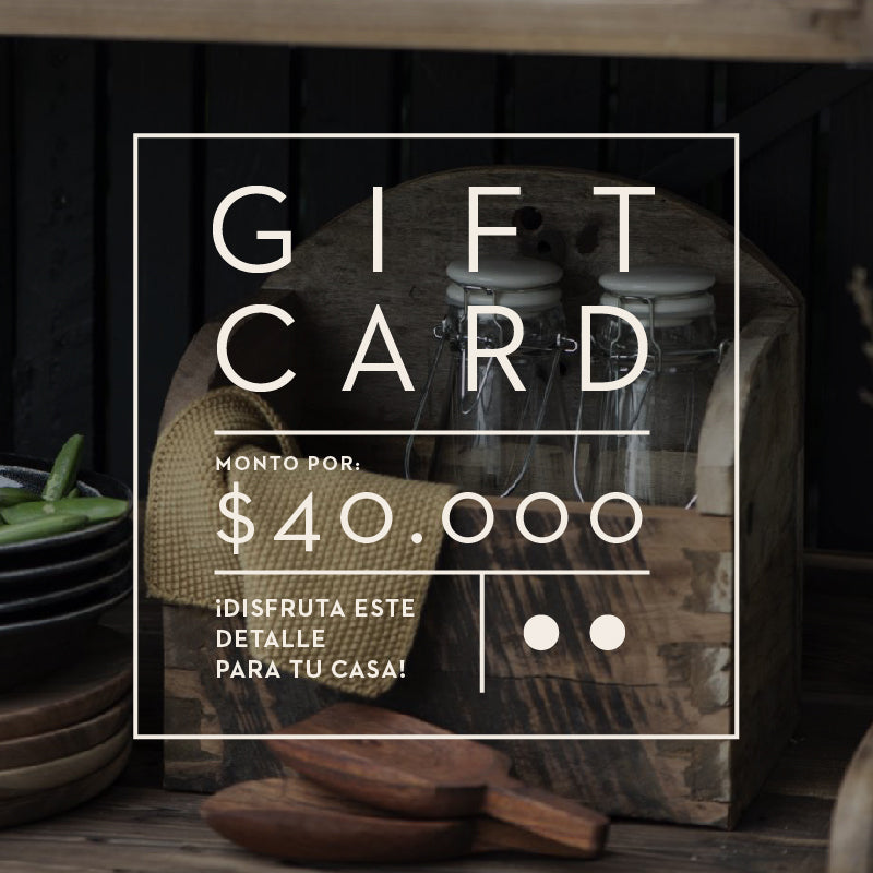 Gift Card $40.000 Värma