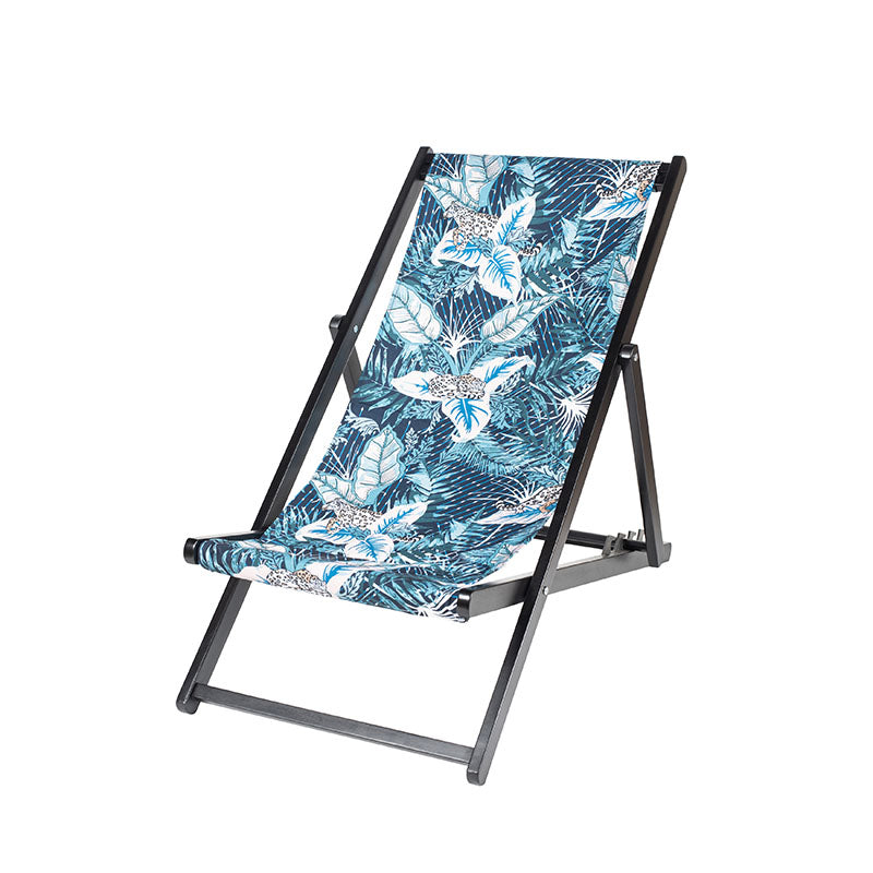 Silla Chiliene Negra con Funda Kiwale Indigo