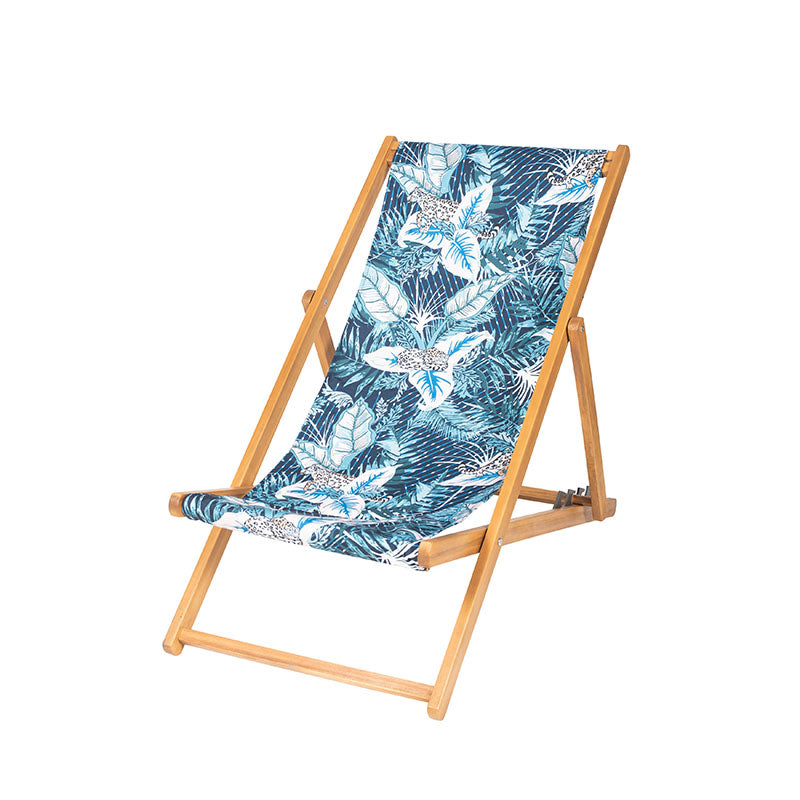 Silla Chiliene Natural con Funda Kiwale Indigo