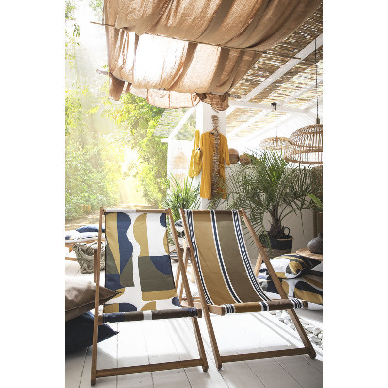 Silla Chiliene Natural con Funda Tulum Kaki