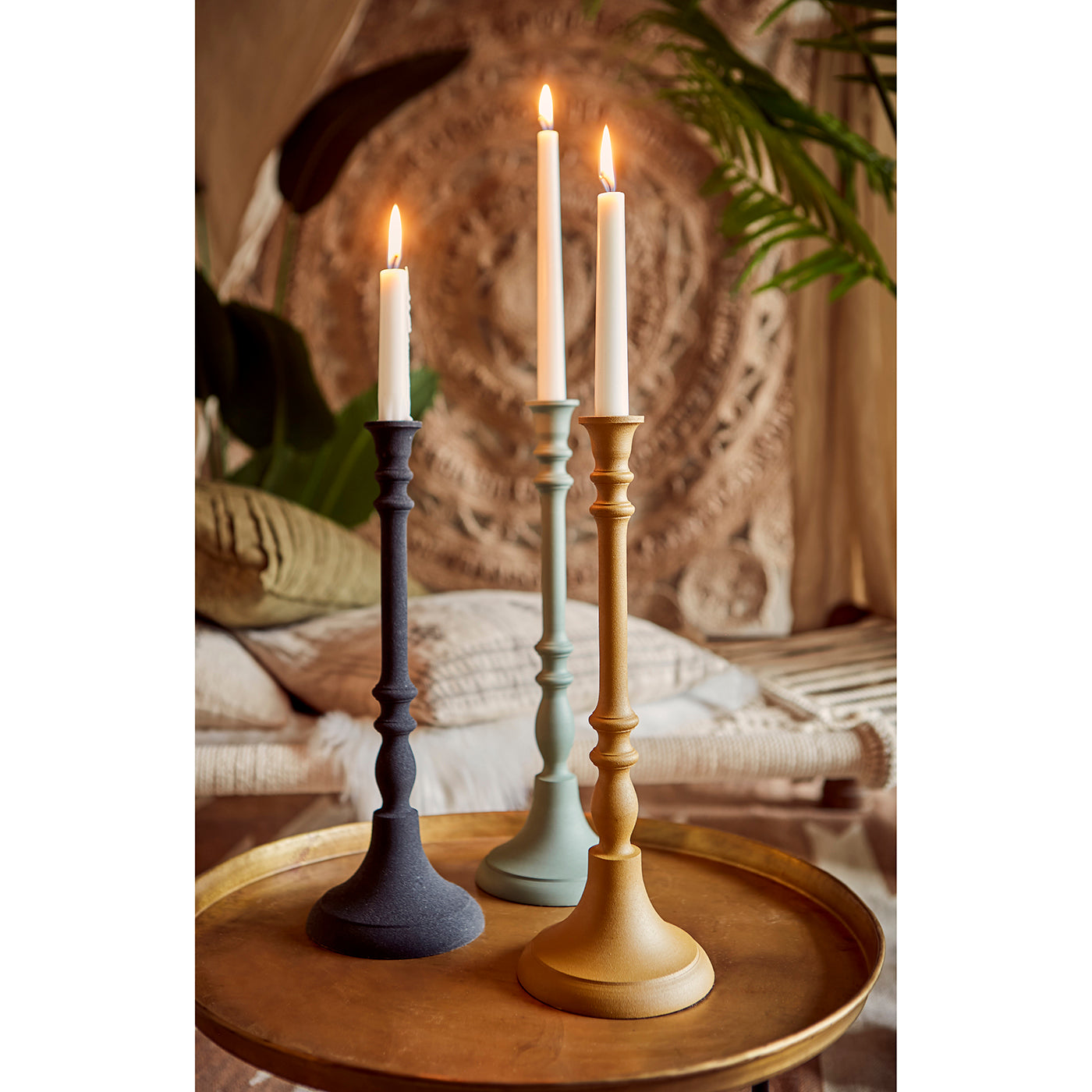 Freja Candelabro Negro