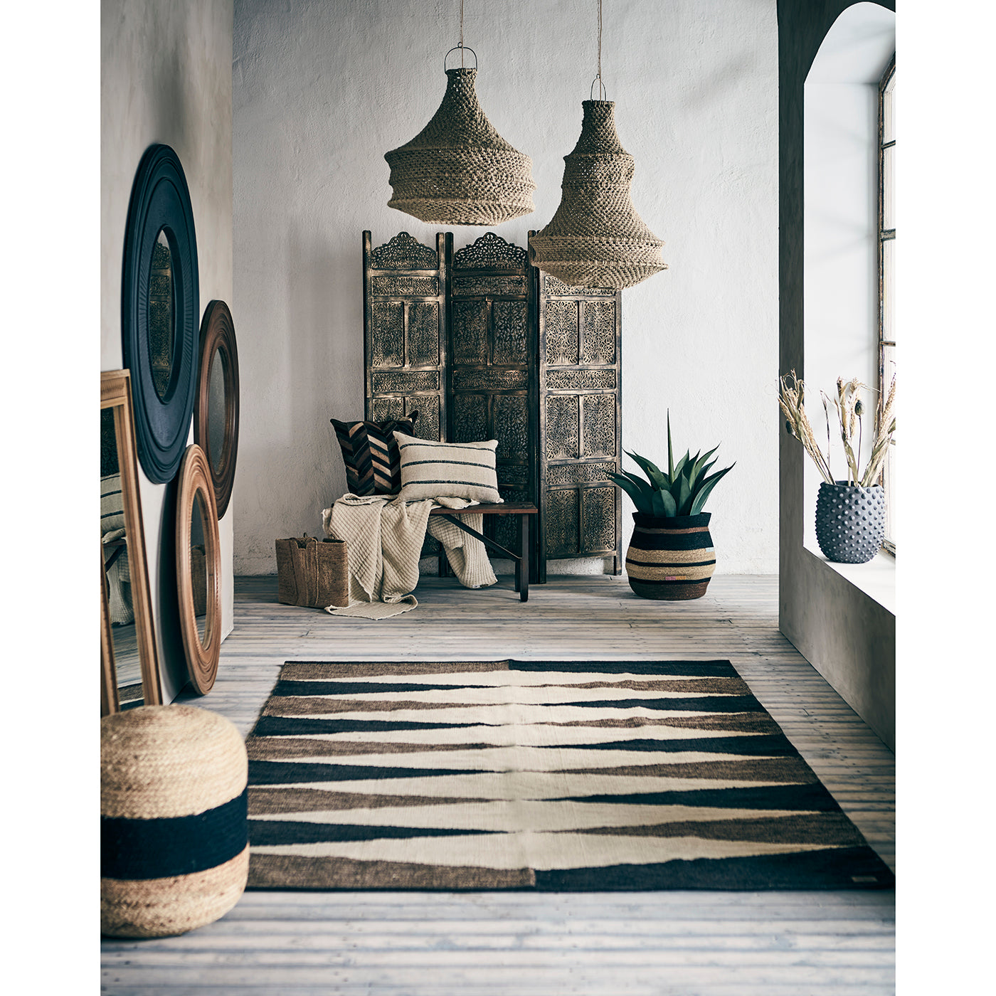 Nest Lampara Ø50xH65/75 cm