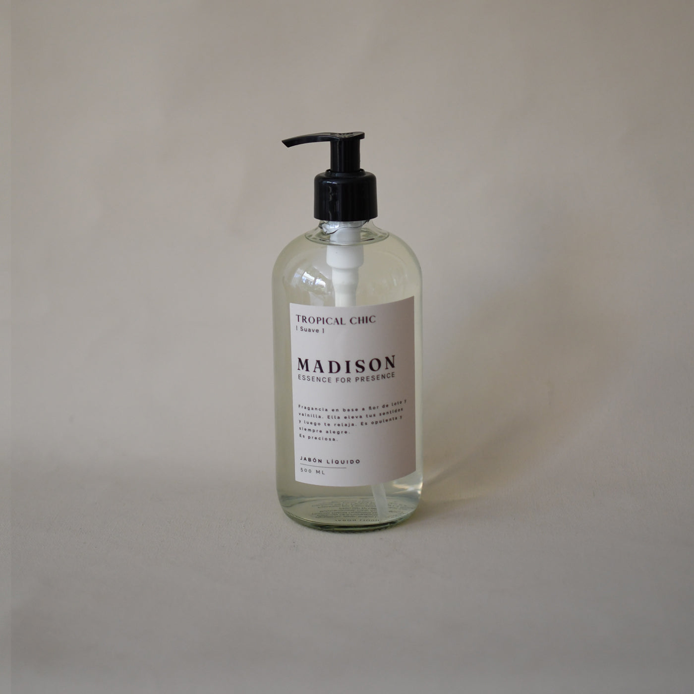 Jabón Green Citrus 500 ml Botella Transparente