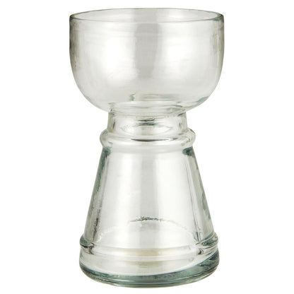 Florero de Vidrio HYACINTH Trofeo H: 12,6