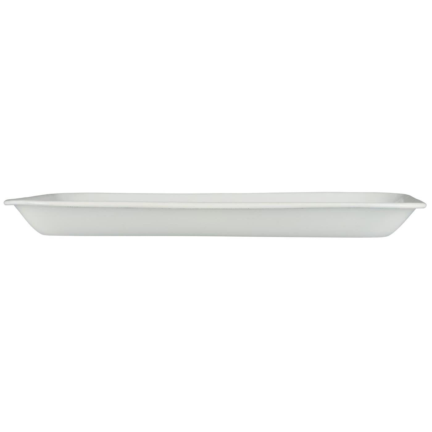 Bandeja Enlozada Rectangular L: 34 cm