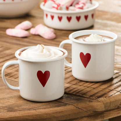 Tazón Esmaltado con Corazón