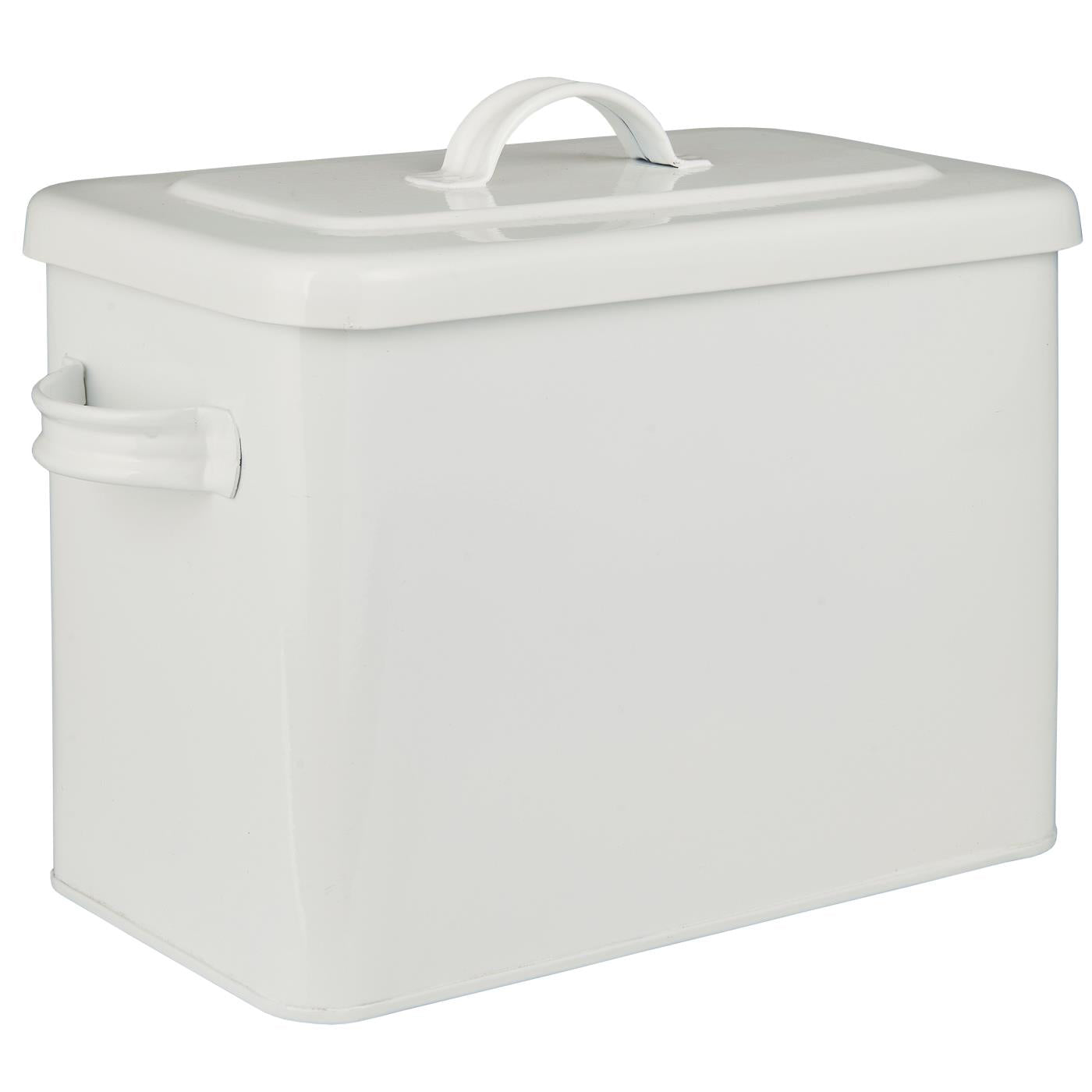 Caja Metal Blanca von Tapa W: 13 H: 20 L: 28 cm