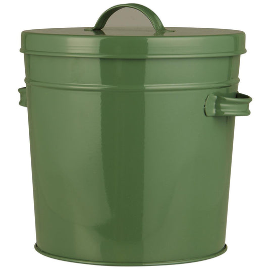 Balde con Tapa Verde 5 lt