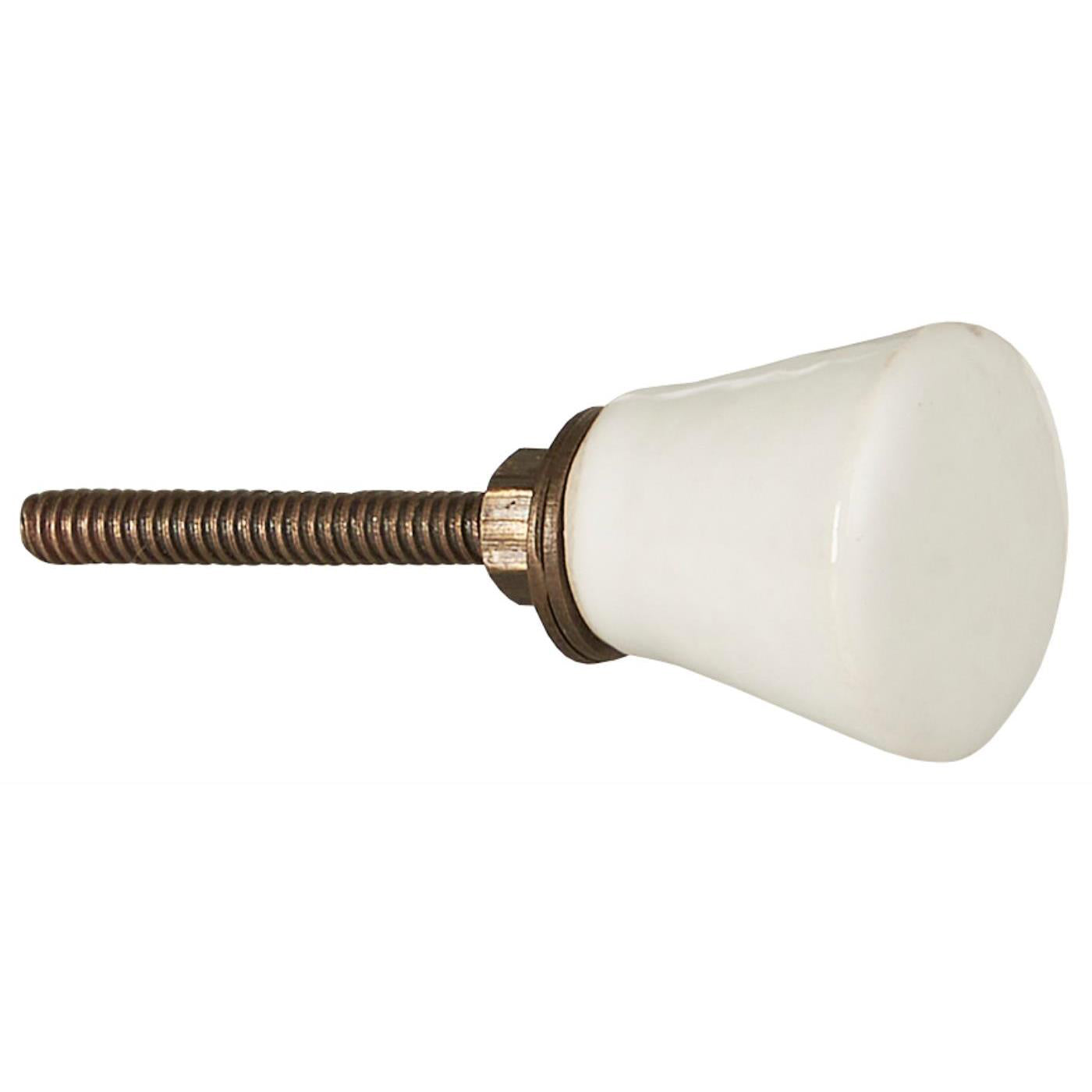 Tirador de Cerámica Color Blanco