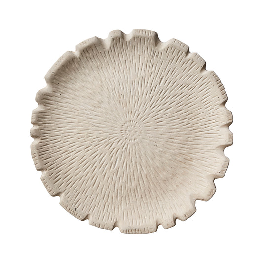 Bandeja ATHENA Redonda Ivory Ø48 cm