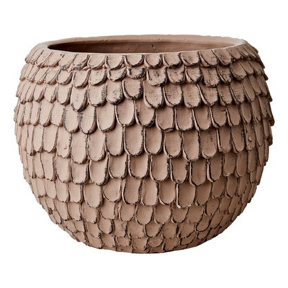 Maceta XL, Marrón turrón FUDGE, Ø31xH25cm