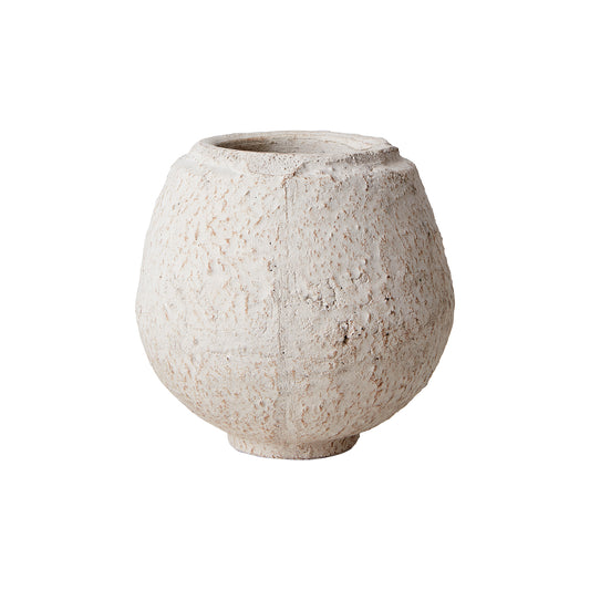 Maceta S, Blanco crudo CREAM, Ø16xH17 cm 