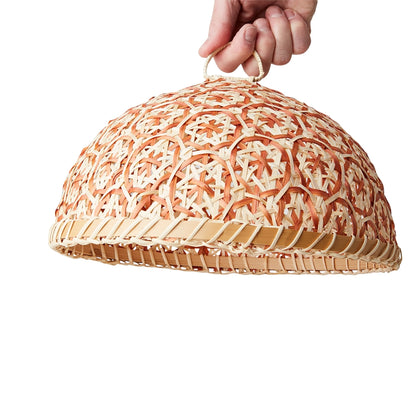 Tapa para tortas L, SUNNY, Natural/Marrón, Ø31xH21 cm