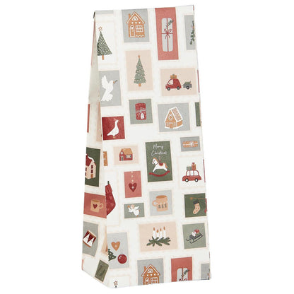 Bolsa Papel Regalo Navidad H: 22,5 cm