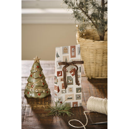 Bolsa Papel Regalo Navidad H: 22,5 cm