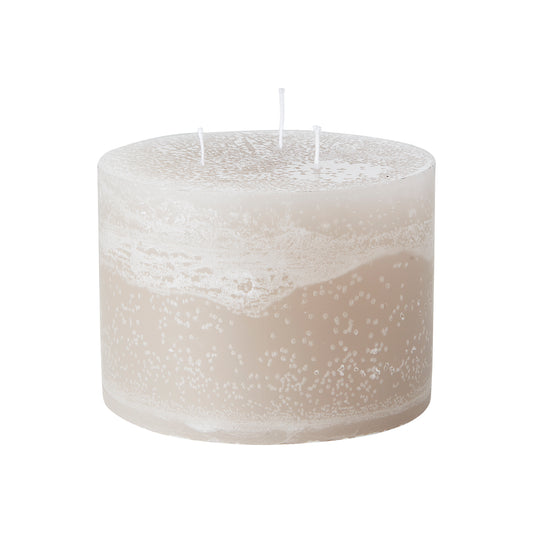 Vela COTE NORD de 3 Mechas Ø15xH11 cm Light Grey