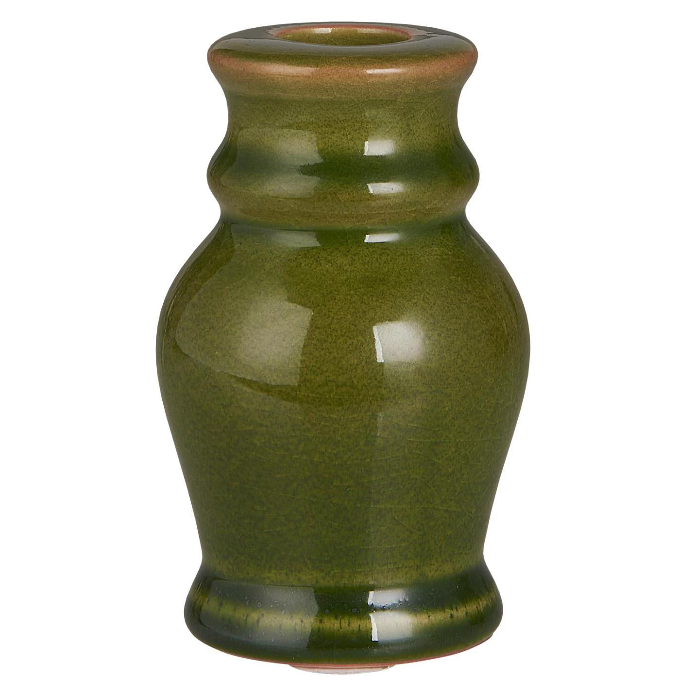Portavela Verde Torino H: 10 cm