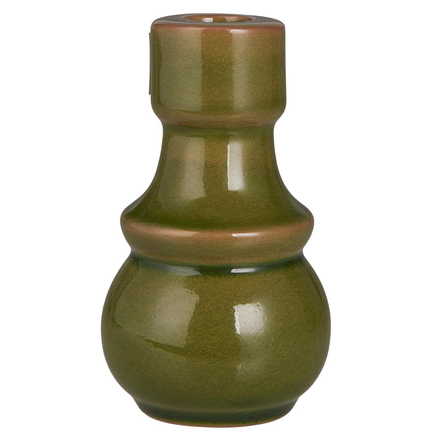 Portavela Verde Torino H :13 cm