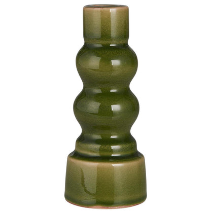 Portavela Verde Torino H: 16,5 cm