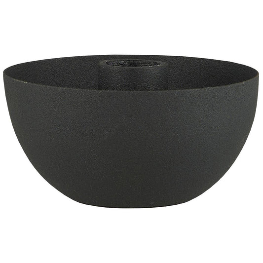 Candelabro Bowl-Shaped Negro