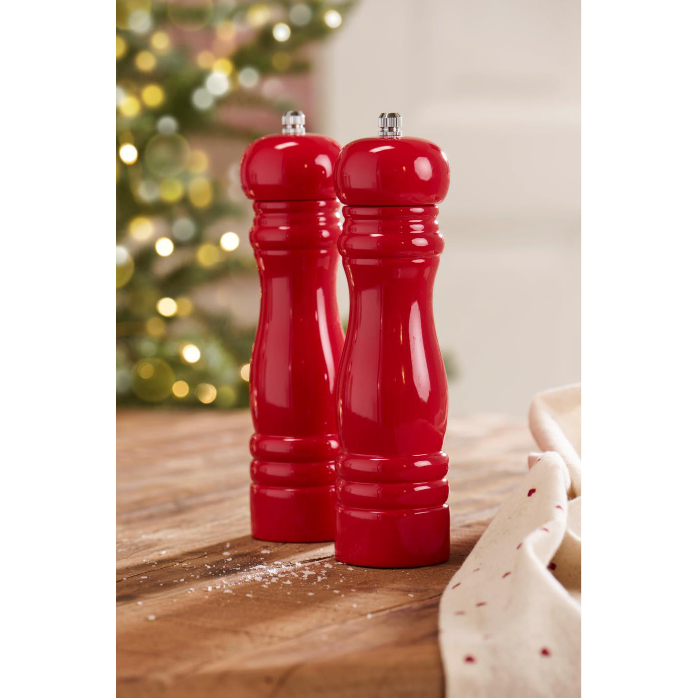 Salero/Pimentero color Rojo - 2 unidades