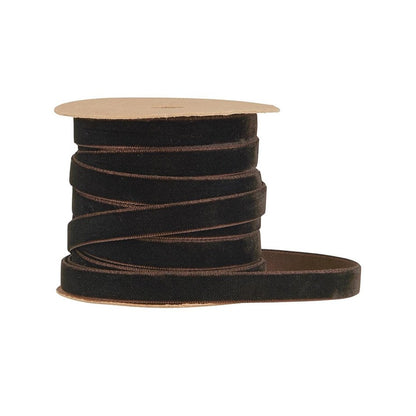 Cinta de Terciopelo Mocca 10 mts