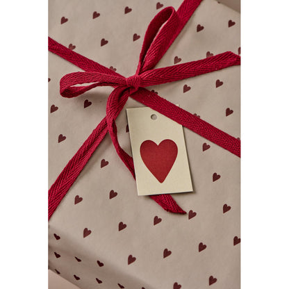 Cinta Algodón en Rodete Burdeo L: 5m