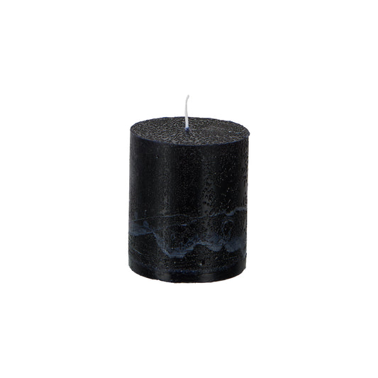 Vela Cote Nord  Negra Ø7xH7.5 cm