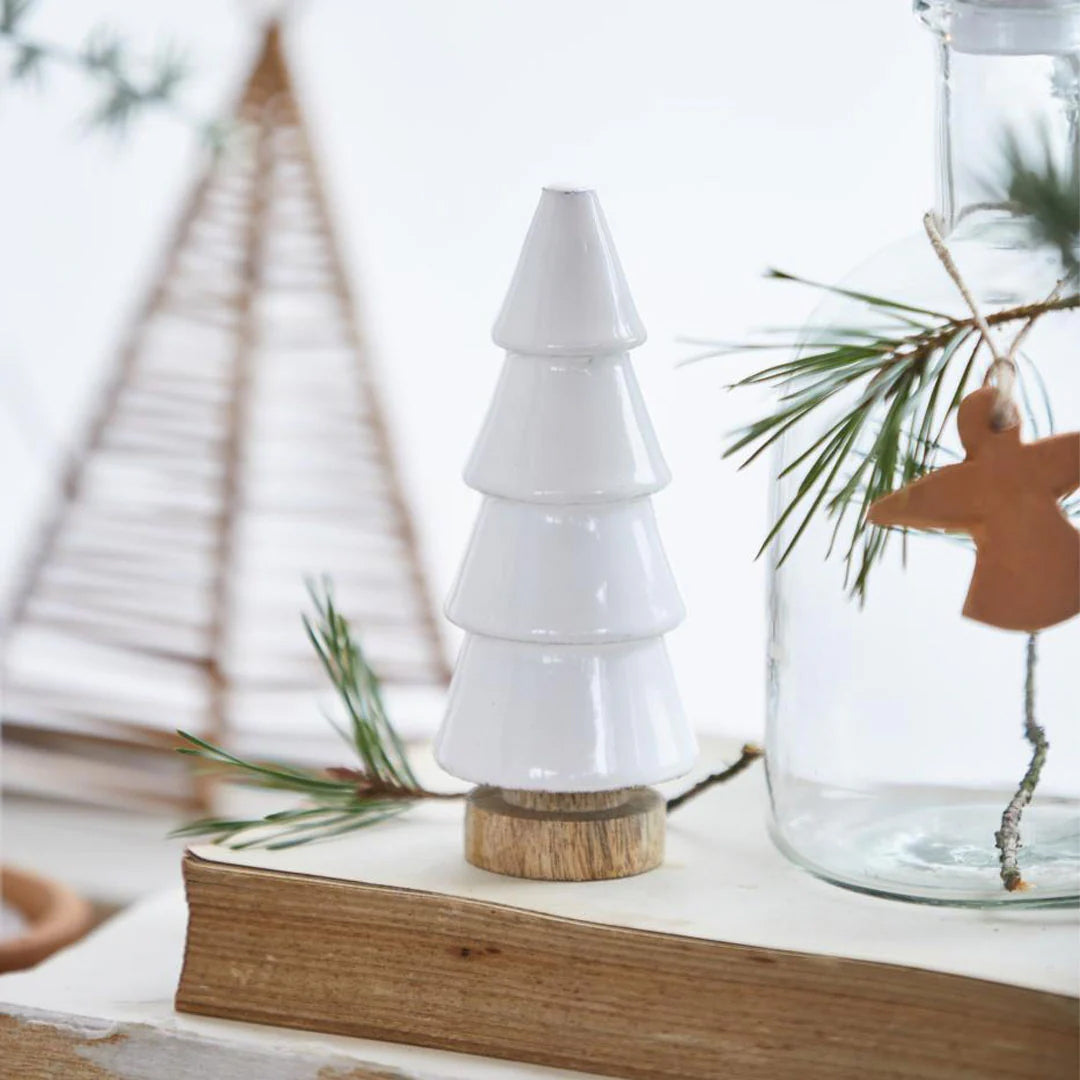 Árbol de Navidad Blanco H:12,5