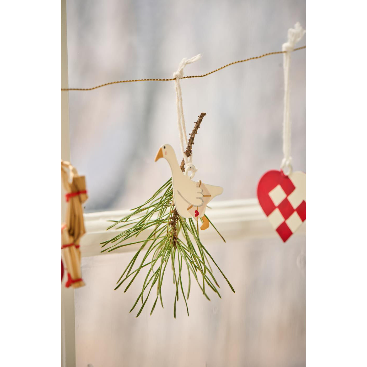 Ganso Colgante Navideño Surtido