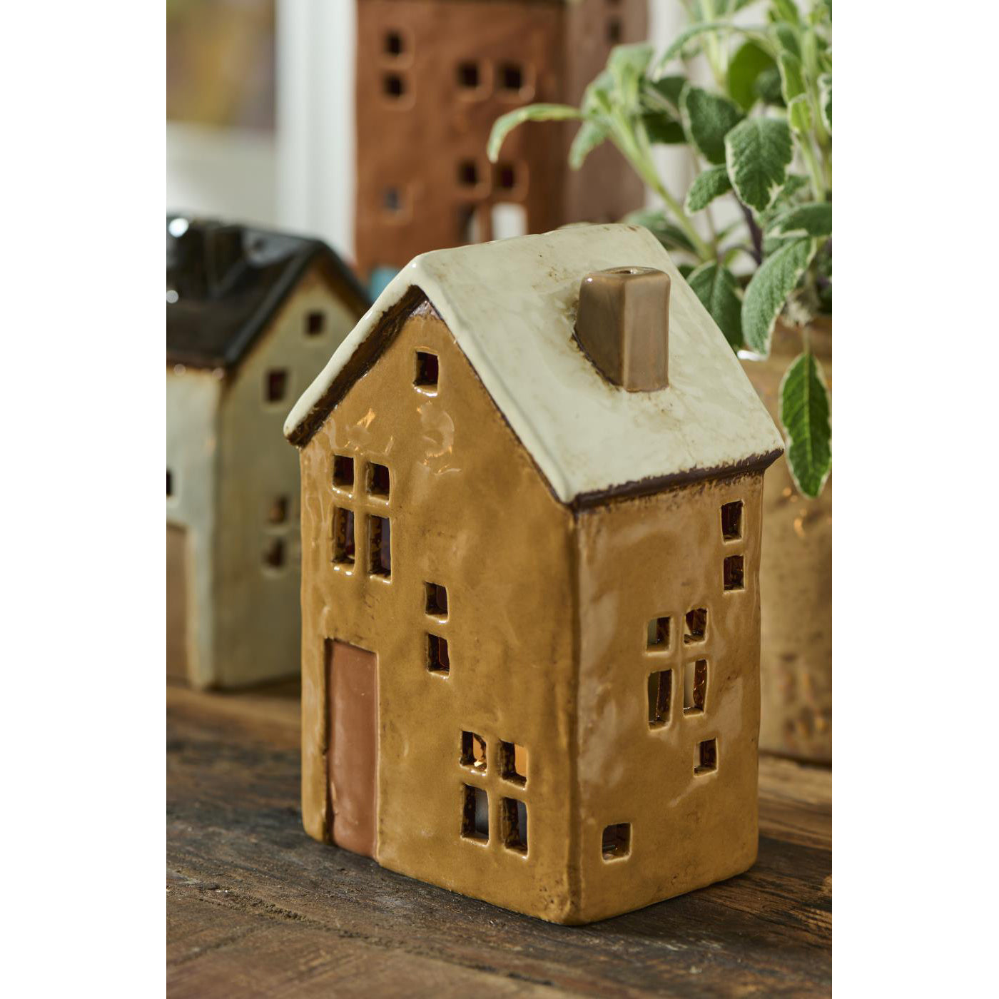 Casa para Velas Brighton Puerta Café  Óxido