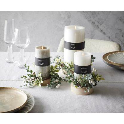 Flor Artificial Guirnalda/Servilletero 5 cm Blanca