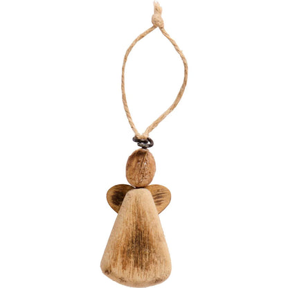 Angel de Madera Colgante H: 6,8