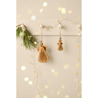 Angel de Madera Colgante H: 6,8