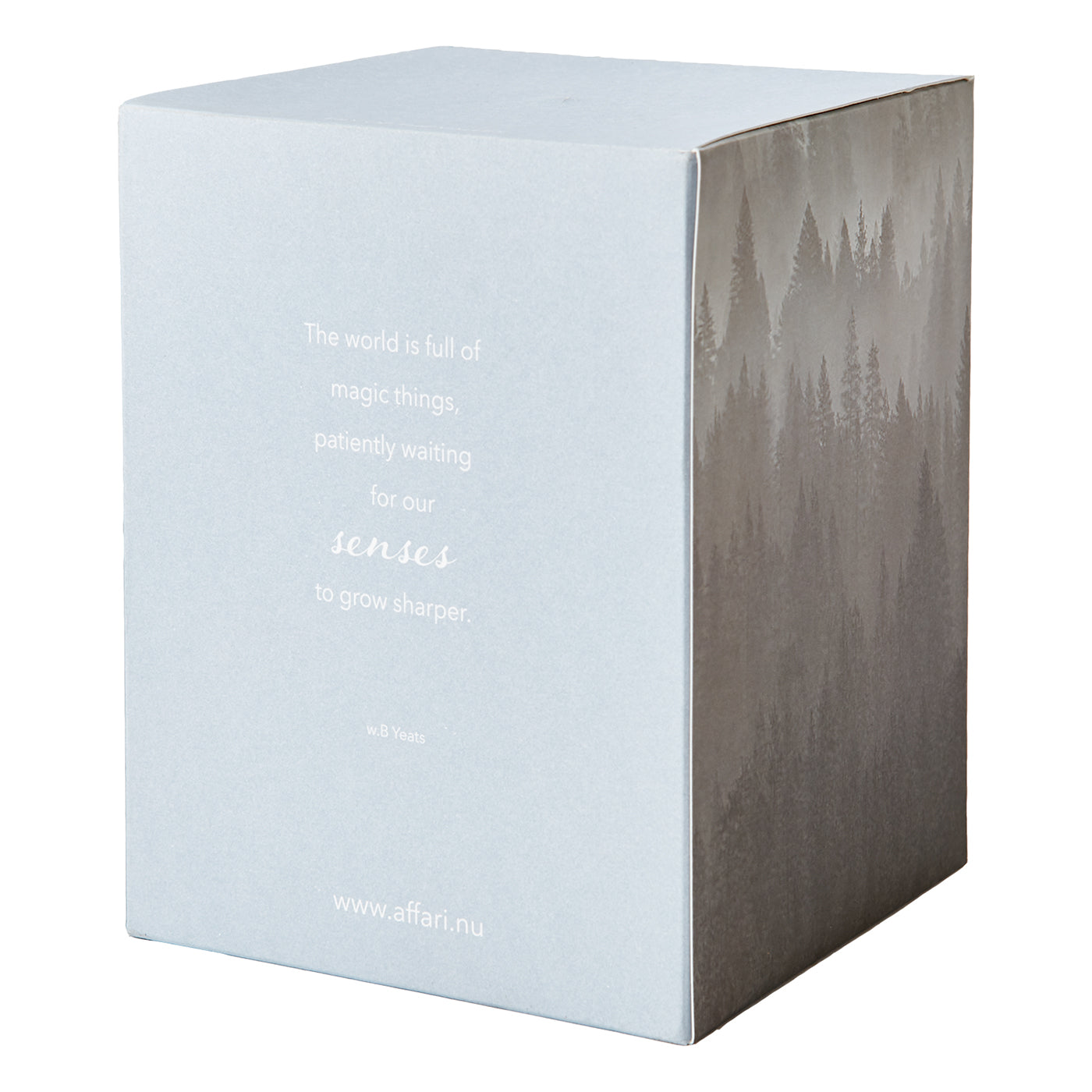 Vela Aromática SENSE Lily of the Valley, Blanca con Campana