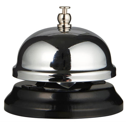 Campana para Mesa Negra H: 6 Ø: 7,5 cm