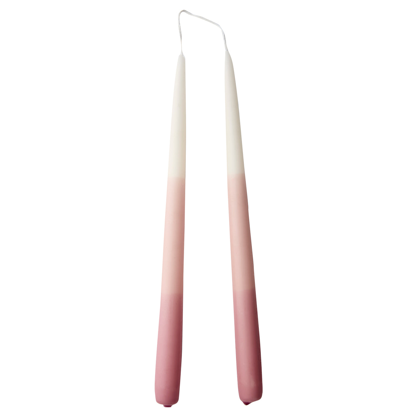 Vela Taper Rosa Ø2.2xH30 cm- 2 unidades